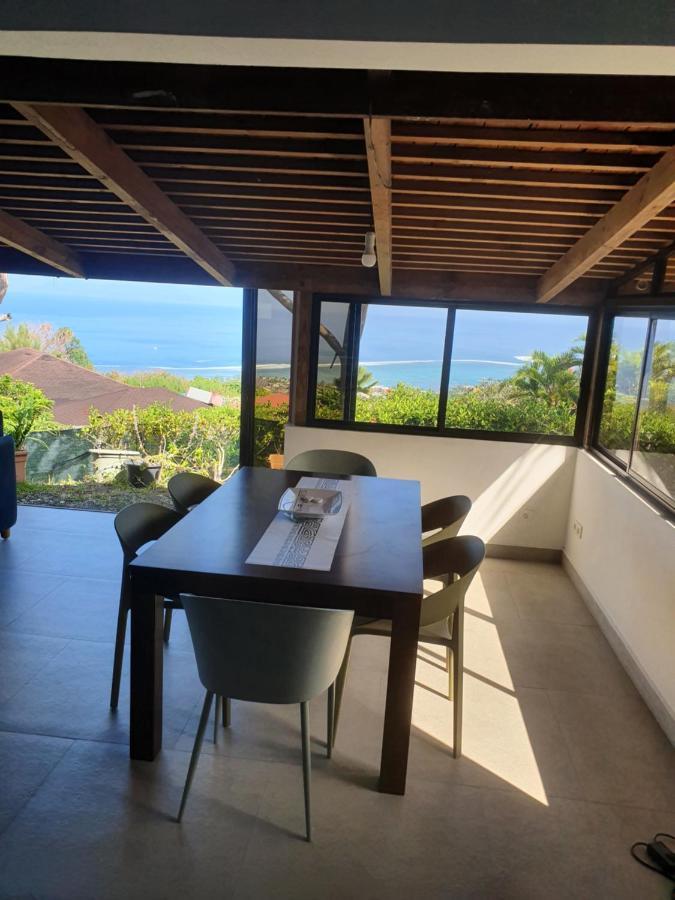 Jolie Maison Vue Ocean Et Moorea Punaauia  Esterno foto