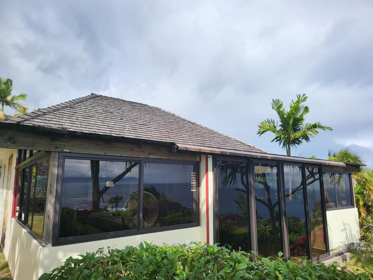 Jolie Maison Vue Ocean Et Moorea Punaauia  Esterno foto